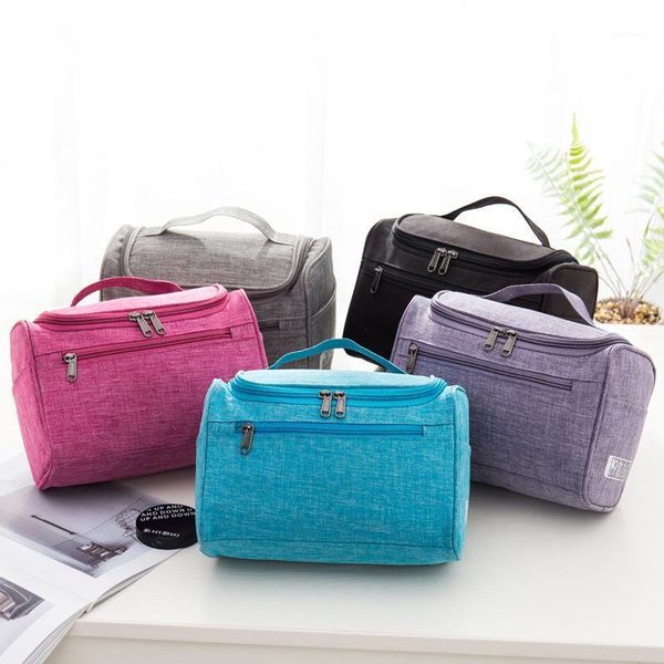 

cosmetic bags & cases ladies bag pillow and toiletries storage portable travel hook toilet make up organizer box1