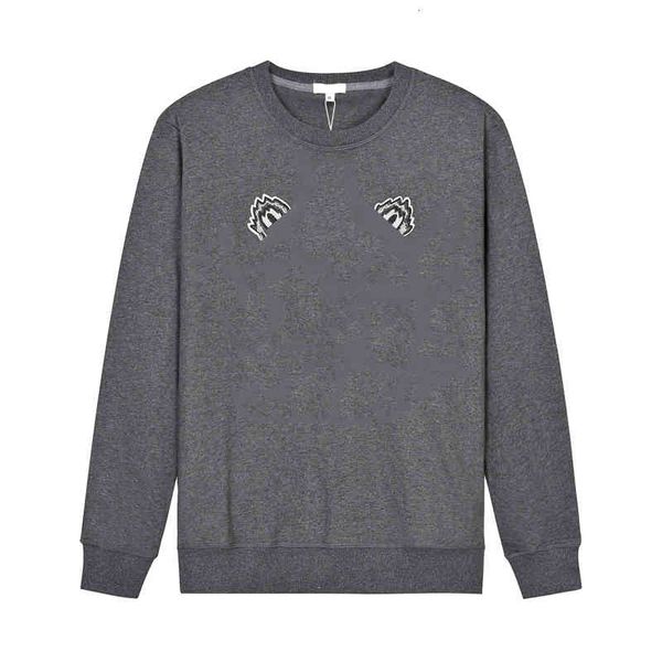 

women's hoodies & sweatshirts men's and women's crewneck animal embroidery hoodie cotton pullover gpqk, Black