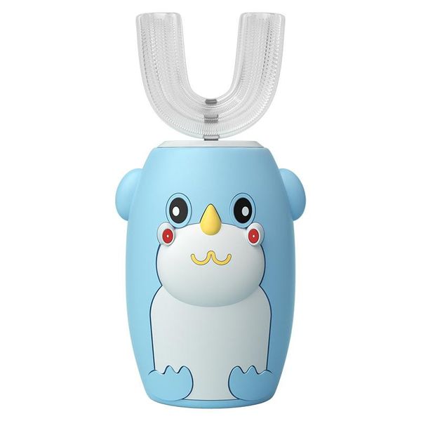 

smart electric toothbrush 360 sonic cute cartoon rechargeable tooth brush silicone automatic children teeth