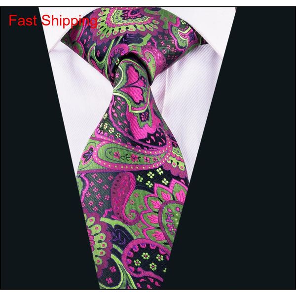 

purple and green ties men wholesale neckties necktie ties for men with cufflinks pocket square gift for f qylvdf bdefashion, Black;blue