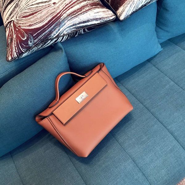 

new oral layer cowhide togo pattern women's bag purses clearance