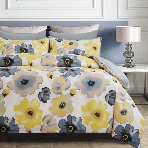 

bedding sets winter set nordic double bed floral duvet cover with pillowcase king  size flower comforter 2/3pcs bedclothes
