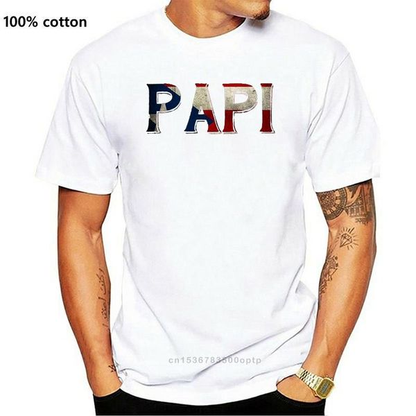 

men's t-shirts papi shirt puerto rican distressed flag rico hispanic latino, White;black