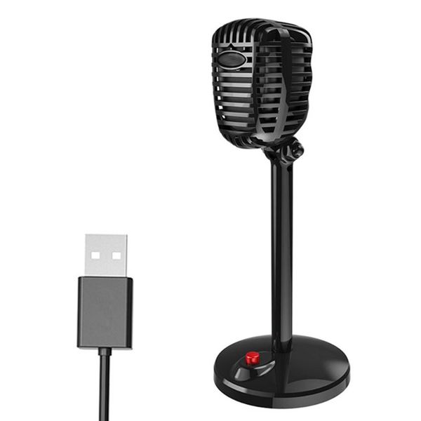 

non slip high sensitivity 3.5mm usb for computer anti-noise adjustable angle deskmicrophone multifunctional game conference