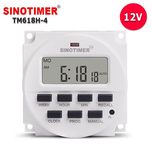 

timers 12vdc/ac 7 days weekly programmable digital electronic led lighting timer