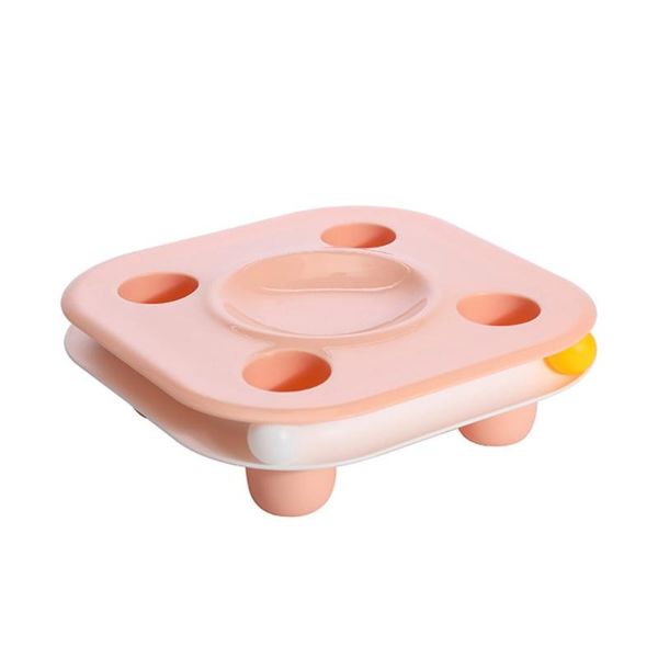 

cat bowls & feeders multifuction snack basin bowl&amusement track plate creative pet supplies grade bowl