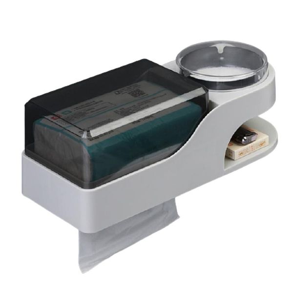 

toilet paper holders hpdear wall-mounted tissue box with ashtray, waterproof and moisture-proof, suitable for bathroom