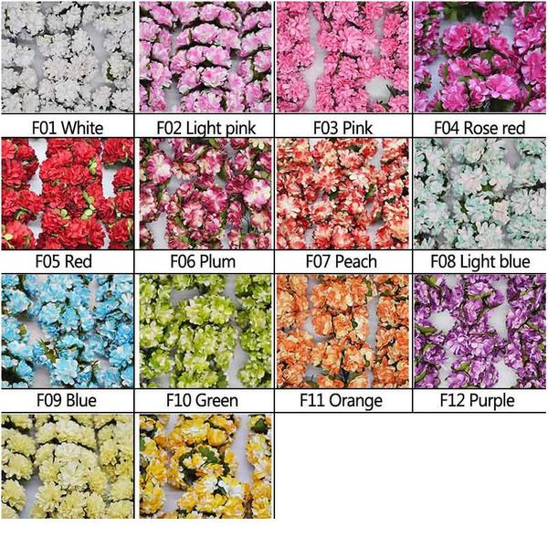 

72/144pcs/lot 3cm artificial paper chrysanthemum flowers bouquet for wedding party home table decoration diy scrapbookin jllozg