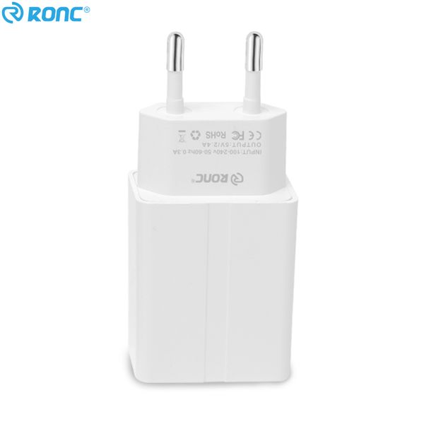 

5v 2.4a usb power adapter charger universal eu/us plug mobile phone wall travel chargers charging head for iphone samsung xiaomi