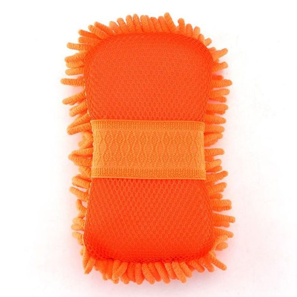 

car sponge cleaning microfiber wash window washing chenille coral