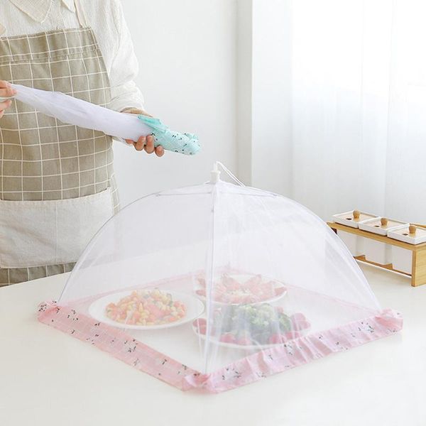 

mosquito net kitchen food umbrella cover picnic barbecue party mesh tent drop may03