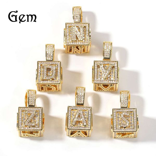 

necklaces sell well with 26 english letters pendant necklace hip hop, Silver