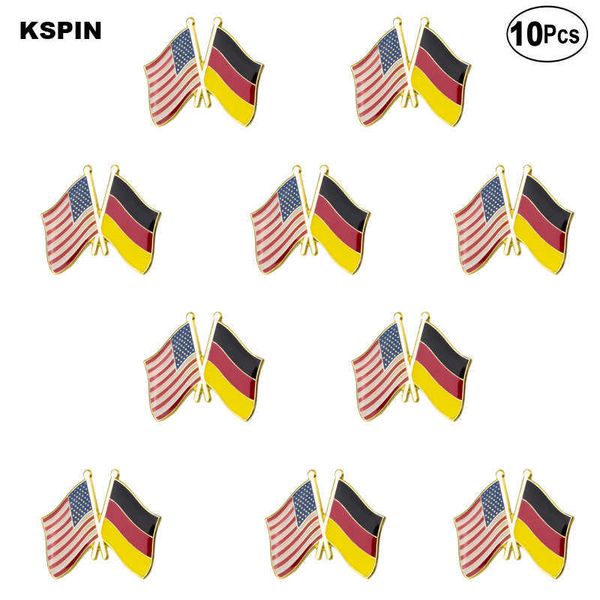 

u.s.a germany lapel pin flag badge brooch pins badges xy0289-3, Gray