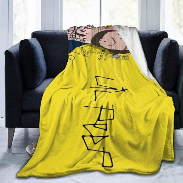 

lil lp peep cry baby blanket novelty throw blanketflannel micro fleece blanket for sofa home camping travelling