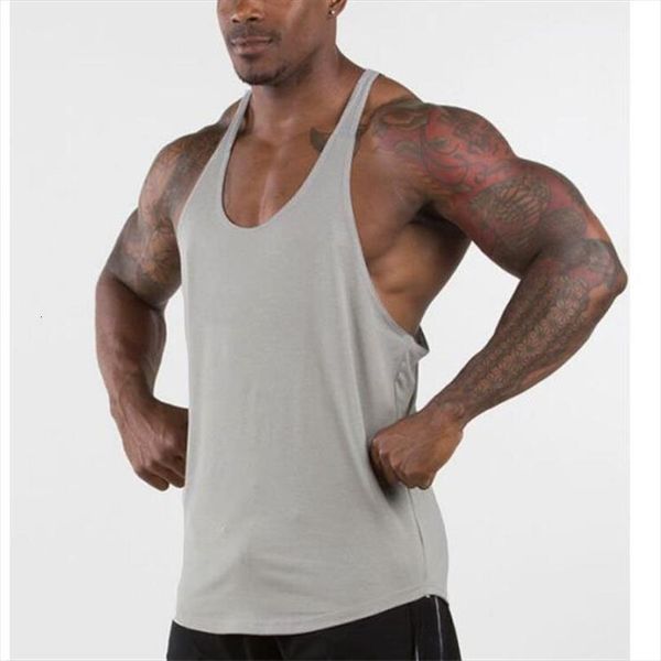 

fitness y back singlets tank men bodybuilding stringer vest muscle workout tee shirt camisetas gymnasio hombre, White;black