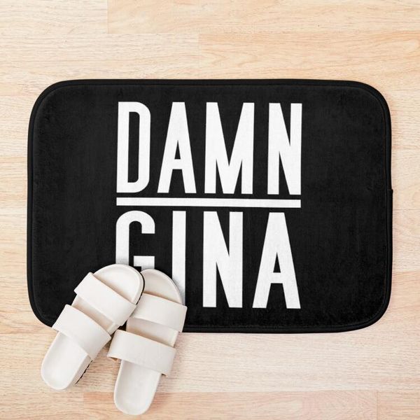

bath mats damn gina mat black and white geometric bathroom door non-slip rug kitchen anti-slip floor