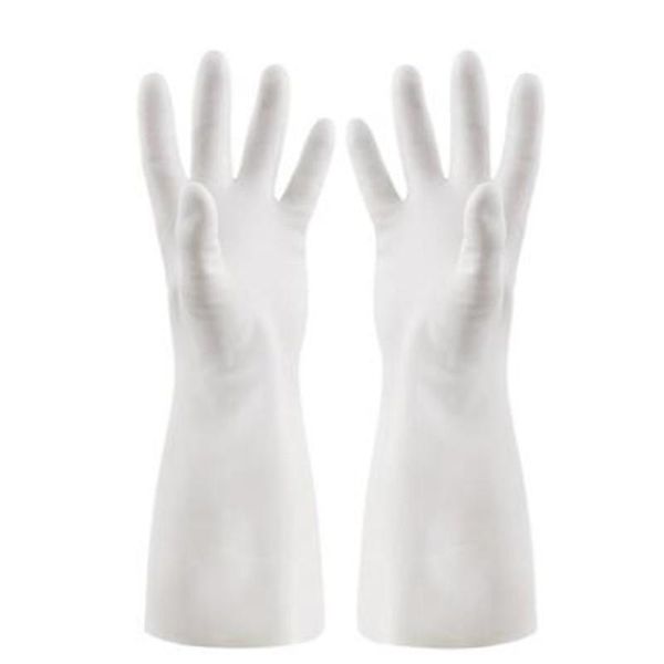 

disposable gloves est 33 cm durable kitchen dishwashing cleaning supplies rubber bowl waterproof