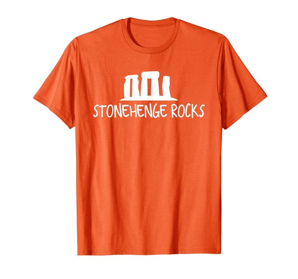 

stonehenge rocks t-shirt, White;black