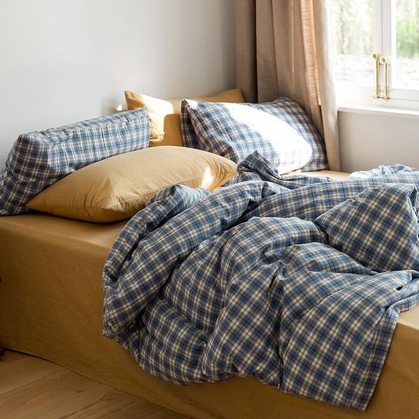 

bedding sets cotton set student dormitory sheet quilt cover king size