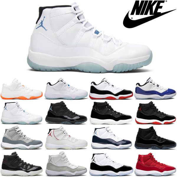 

fashion 11 11s men women basketball shoes bright citrus bred legend blue low jubilee cool grey cap and gown mens trainers sports sneakers si
