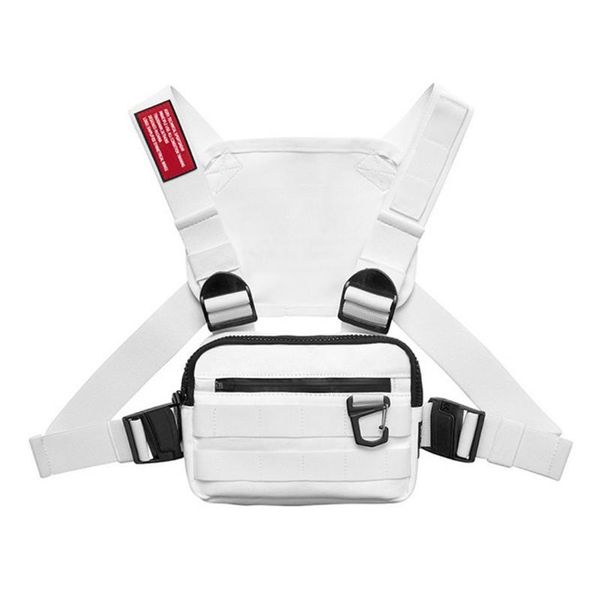 

outdoor bags function vest chest camouflage rig pack hunting bag black white fo rmen tactical waist hip hop