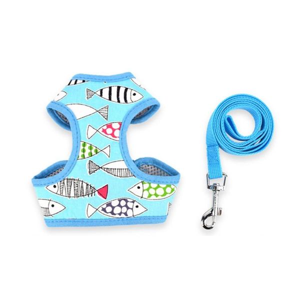 

dog collars & leashes vest cartoon animal leash