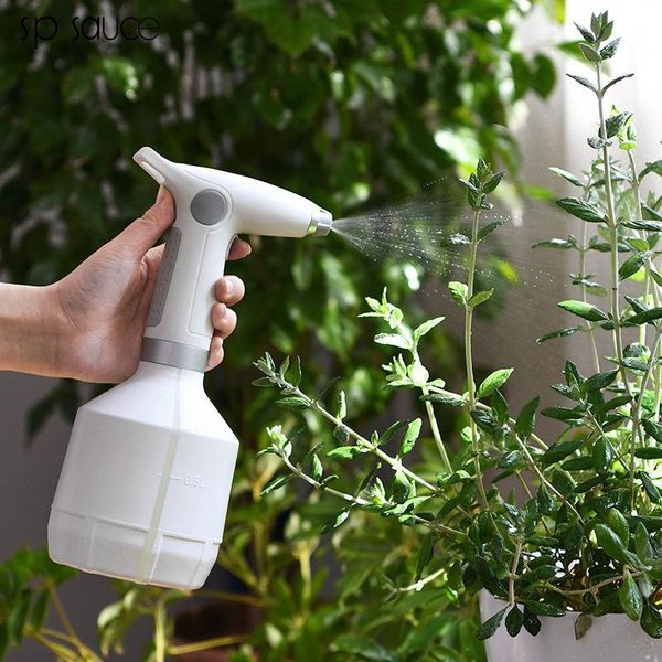 

watering equipments 1000ml electric sprayer portable rechargeable flower plant can pot alcohol disinfectant spray bottle garden tools