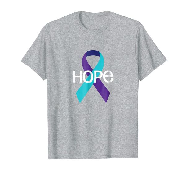 

Suicide Awareness Shirt HOPE Prevention Ribbon TShirt, Mainly pictures