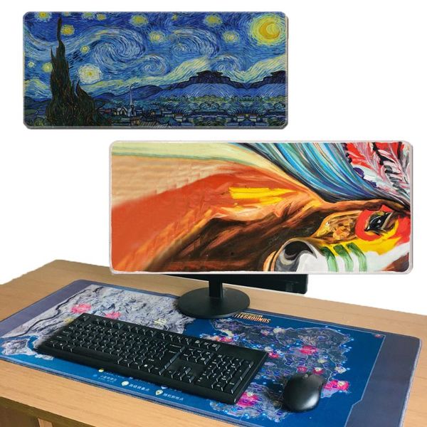 

mouse pads & wrist rests extend large size keyboard soft mat non-slip slim gaming mice pad for computer lapoffice desk home/offfice play