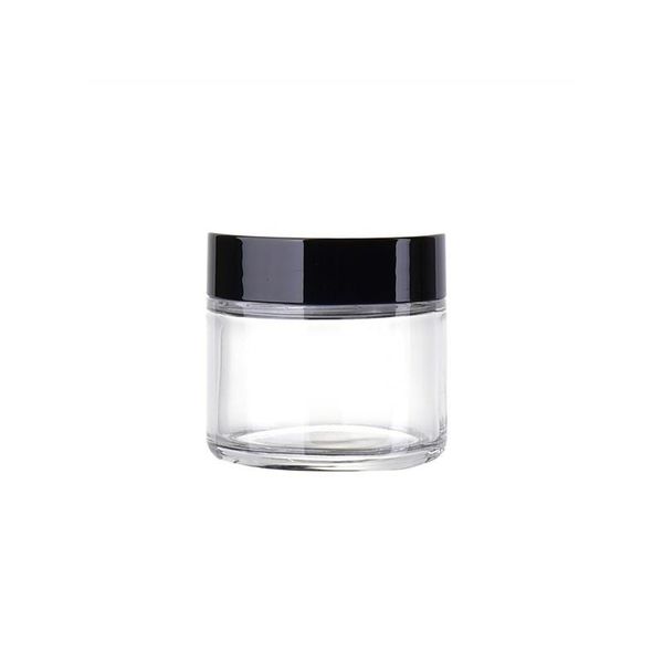 

storage bottles & jars travel eyeshadow face cream lotion cosmetic container 60ml empty jar pots portable refillable glass tool