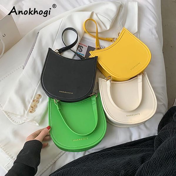 

clutch bags candy color fashion saddle women casual handbag underarm bag female shoudler ml99