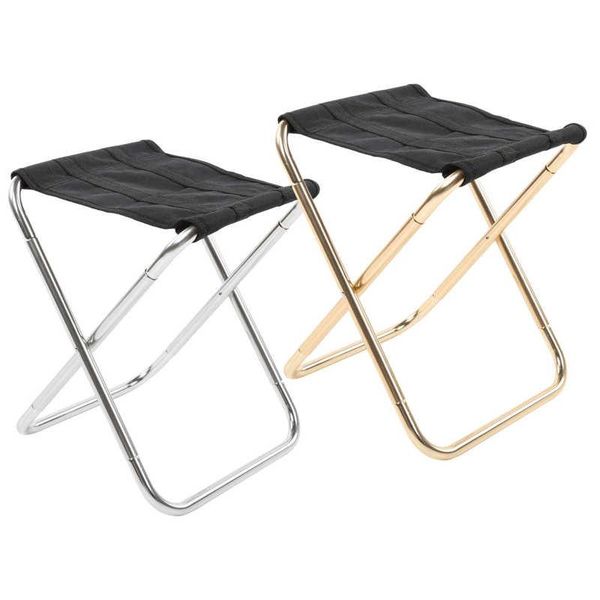 

camp furniture mini folding stool aviation aluminum alloy outdoor portable camping fishing chair foldable