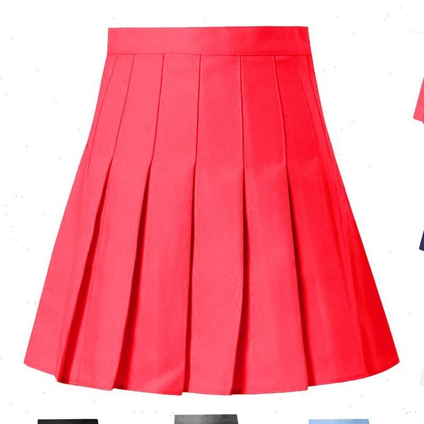

2021 new style womens casual tennis skirt fashion high waist pleated mini skirt slim skirt a line mini g30, Black