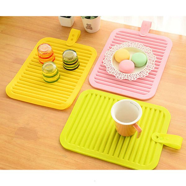 

european thermal insulation silicone table mat creative non slip large kitchen