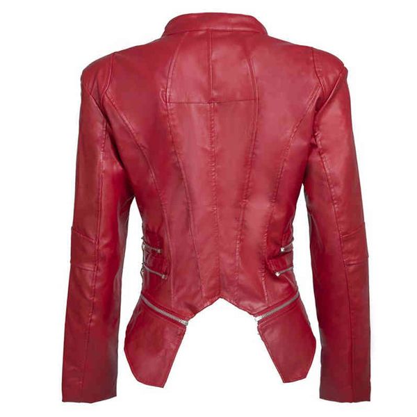 

quality jacket high for woman size s-xxxl coat fashion short leather rivet jacket good price plus coat, Black