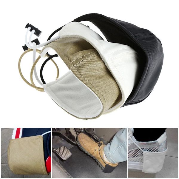 

car organizer 1pcs fabric driving prevent wear shoes heel protection cover