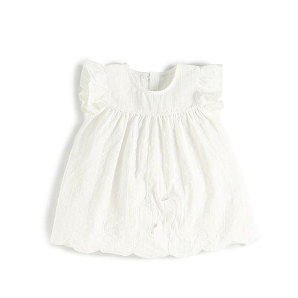 

girl's dresses 2021 fashion temperament summer cute girls clothes kids short sleeve dress princess baby girl party children clothing, Red;yellow