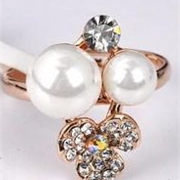 

white pearl diamond lady's ring all size (88) jbfdg, Golden;silver