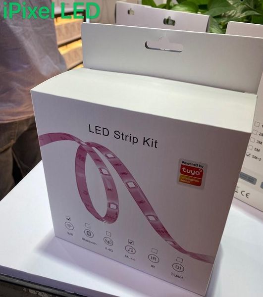 

ipixel led rgb smart wifi music flexible strip light kit