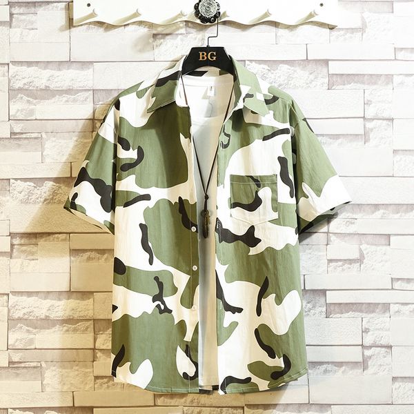 

2021 new spring shirt man tactical design male tshirt camouflage pnzm, White;black