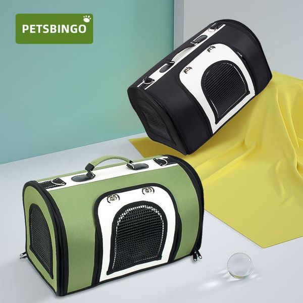 

cat carriers,crates & houses pets bingo bag portable kitten backpack carrier breathabl puppy handbag for 7.5kg non-slip outdoor travel pet s