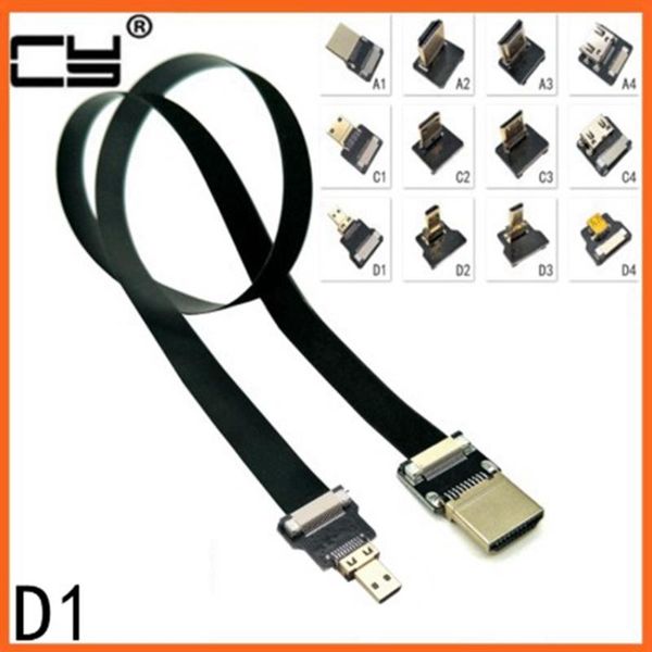 

audio cables & connectors fpc mini camera gimbal line micro to hd shielded cable for aerial fpv drone