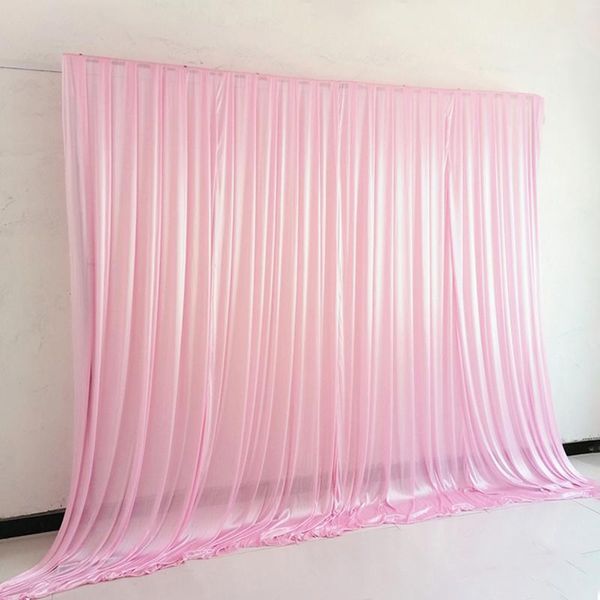 

party decoration transparent pink backdrop curtains for parties 10ft x wedding drapes birthday stage decorations