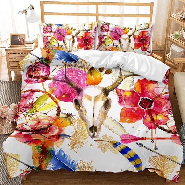 

bedding sets dreamcatcher two or three piece duvet cover 3d digital set