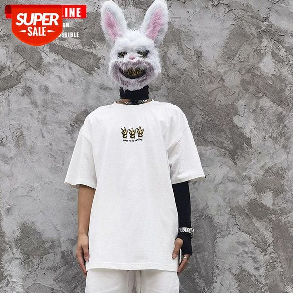 

streetwear men japanese retro casual summer short-sleeved t-shirt and women couples cotton hip-hop oversize half-sleeved bottoming #zg0w, White;black