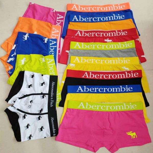 

af men's cotton boxer briefs, Black;white