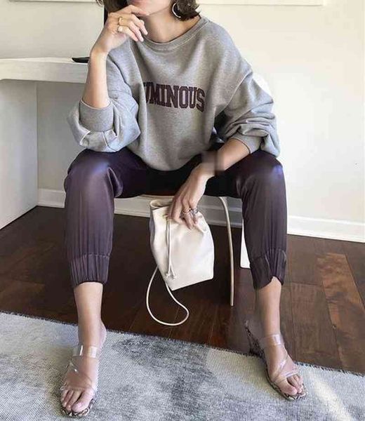 

spring autumn kuzuwata woman sweater o neck letter puff sleeve print knitted pullover japan style fashion sweet vest 210512, Black