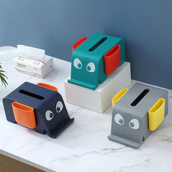 

tissue boxes & napkins elephant kitchen bathroom paper roll towel box shelf creative multi-function deskstorage