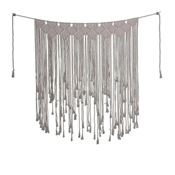 

decorative objects & figurines handicrafts wall hanging tapestry woven tassel bohemian style home decor for living room art ornament wedding
