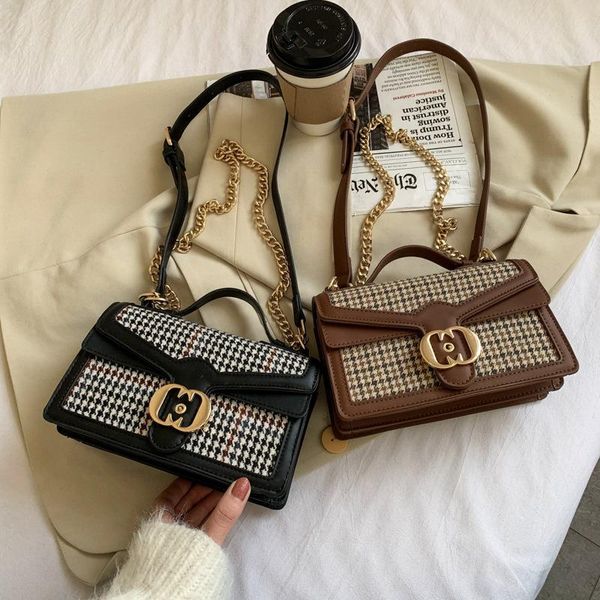 

new small square lingge chain design 2021 chaoxiao bag ifvif